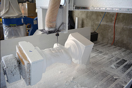 Full 360 degree cnc machining