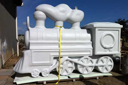 CNC train prop